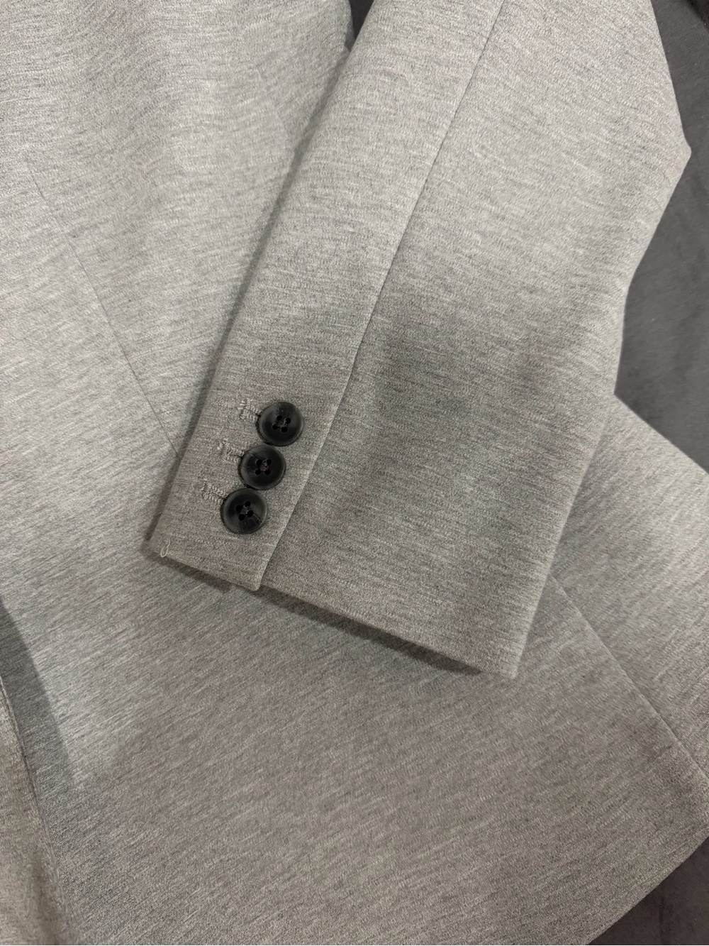Old Navy Gray Women's Single-Button Blazer - Picture 2 of 6